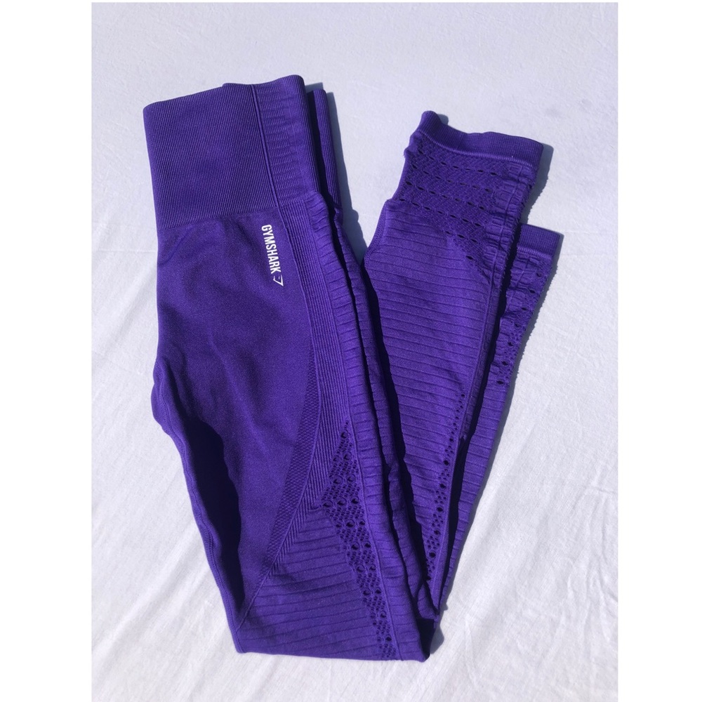 Gymshark Energy Seamless Leggings in Indigo